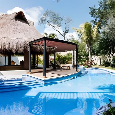 Casa De Lujo Ka'An Maya Acceso Swimup A La Piscina Tulum Exterior photo
